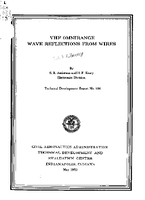 VHF Omnorange Wave Reflections from Wires