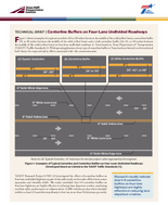 Centerline Buffers on FourLane Undivided Roadways Technical Brief