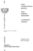 Theory of Traffic Flow Supplement Bibliography