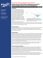 Enhancement of AASHTOWare Bridge Management for Floridas Bridge Inspection and Asset Management Summary