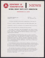 NHTSA News Releases JanuaryApril 1973
