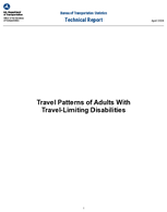 Travel Patterns of Adults with TravelLimiting Disabilities 2024