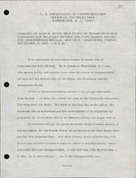 Remarks by Alan S Boyd Secretary of Transportation Prepared for Delivery Before the Fundraising Dinner for Congressman McFall Manteca California