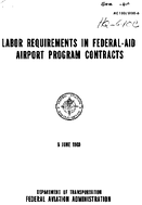 AC 15051006 Labor Requirements in FederalAid Airport Program Contracts