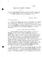 Interstate Commerce Commision Report of the Accident  Investigation Occuring on the NORFOLK AND WESTERN RAILWAY UNION O