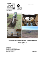 Mitigation of Expansive Soils in South Dakota
