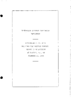 Interstate Commerce Commision Report of the Accident  Investigation Occuring on the VIRGINIAN RAILWAY ROANOKE VA
