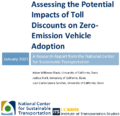 Assessing the Potential Impacts of Toll Discounts on ZeroEmission Vehicle Adoption