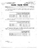 Traffic Volume Trends October 1950