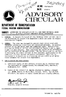 AC 150520021 Announcing the Availability of US Air Force Technical Order TO 00105E9 Aircraft Emergency Rescue Information