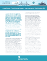Case Study Flood Levee System Improvements Washington DC
