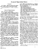 CAM 43 General Operation Rules 1959