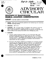 AC 9122 Altitude Averting DevicesSystems