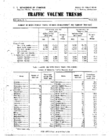 Traffic Volume Trends March 1956