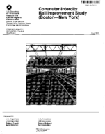 CommuterIntercity Rail Improvement Study BostonNew York