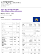 Highway Statistics Series State Statistical Abstracts 2012  New York
