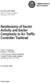 Relationship of Sector Activity and Sector Complexity to Air Traffic Controller Taskload