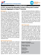 07074 Increase the Allowable Content of Recycled Crushed Concrete Aggregate in Class P Concrete