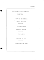 Interstate Commerce Commision Report of the Accident  Investigation Occuring on the ANN ARBOR RAILROAD URANIA MICH