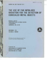 The use of far infrared radiation for the detection of concealed metal objects
