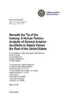 Beneath the Tip of the Iceberg A Human Factors Analysis of General Aviation Accidents in Alaska Versus the Rest of the United States