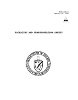 Packaging and Transportation Safety