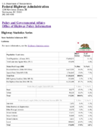 Highway Statistics Series State Statistical Abstracts 2011  California