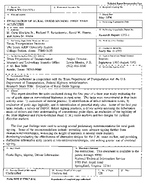Evaluation of Rural Guide Signing First Year Activities