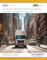 Forecasting Commercial Vehicle Miles Traveled VMT in Urban California Areas