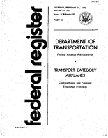 PART 121 AMENDMENTS 12184