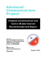 Shipboard communications center modernization recommendations report