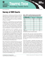 Survey of DWI Courts Traffic Tech