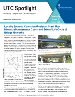 Locally Sourced CorrosionResistant Steel May Minimize Maintenance Costs and Extend LifeCycle of Bridge Networks