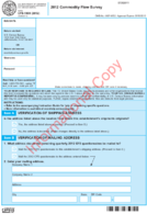 Commodity Flow Survey 2012 Survey Materials