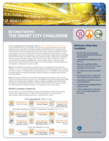 Beyond traffic  the smart city challenge