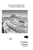Advanced transportation systems program plan