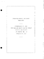 Interstate Commerce Commision Report of the Accident  Investigation Occuring on the TEXAS AND PACIFIC RAILWAY LORAIN TX