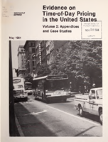Evidence on TimeofDay Transit Pricing in the United States Volume 2 Appendices and Case Studies