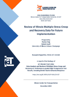 Review of Illinois Multiple Stress Creep and Recovery Data for Future Implementation
