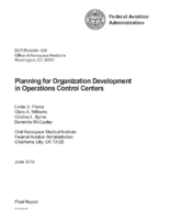 Planning for Organization Development in Operations Control Centers