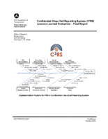 Confidential Close Call Reporting System CRS Lessons Learned Evaluation  Final Report