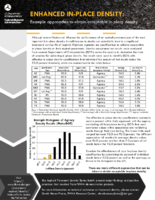 Enhanced InPlace Density Example Approaches to Obtain Acceptable InPlace Density
