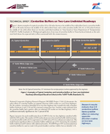 Centerline Buffers on TwoLane Undivided Roadways Technical Brief