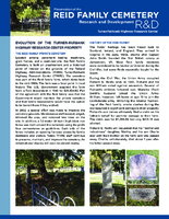 Preservation of the Reid Family Cemetery  Evolution of the TurnerFairbank Highway Research Center Property