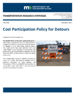 Cost Participation Policy for Detours