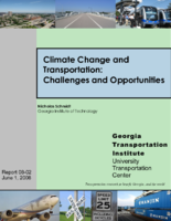 Climate Change and Transportation Challenges and Opportunities