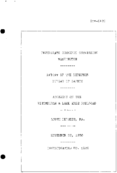 Interstate Commerce Commision Report of the Accident  Investigation Occuring on the PITTSBURGH AND LAKE ERIE RAILROAD SOUTH HEIGHTS FA