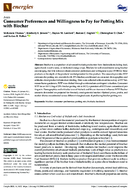 Consumer Preferences and Willingness to Pay for Potting Mix with Biocharan Energy Feedstock