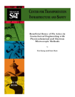 Beneficial Reuse of Fly Ashes in Geotechnical Engineering With Physicochemical and Electron Microscopic Methods