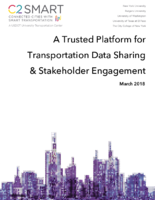 A Trusted Platform for Transportation Data Sharing  Stakeholder Engagement